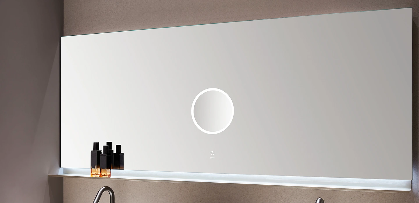 OPPEIN luxury bathroom vanity Dubai double sink